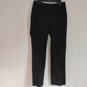 YVONNE MARIE Black Leather Pants Size 6